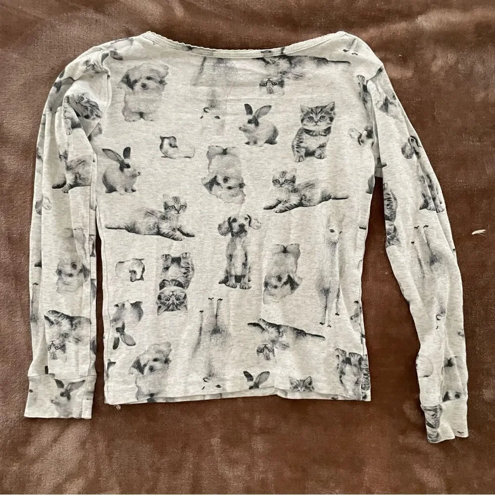 Set of 2 Carter’s Little Girls Pyjama Animal Print Size 6T